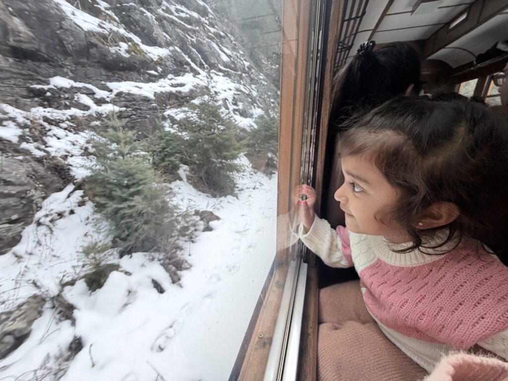 Day 7 — Snowy Rails, Santa Magic & An Anniversary to Remember chu chu