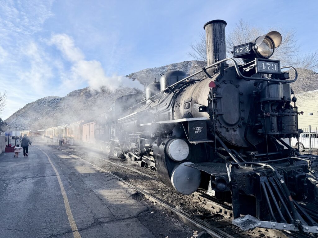 Day 7 — Snowy Rails, Santa Magic & An Anniversary to Remember cascade